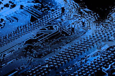 Abstract, elektronik devreler Mainboard teknoloji bilgisayar arka plan üzerinde (mantık kurulu, cpu anakart, ana kurulu, sistem kartına, mobo yakın çekim)