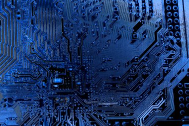 Abstract, elektronik devreler Mainboard teknoloji bilgisayar arka plan üzerinde (mantık kurulu, cpu anakart, ana kurulu, sistem kartına, mobo yakın çekim)