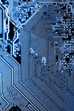 Abstract, elektronik devreler Mainboard teknoloji bilgisayar arka plan üzerinde (mantık kurulu, cpu anakart, ana kurulu, sistem kartına, mobo yakın çekim)