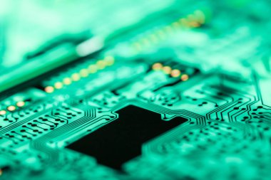 Abstract, elektronik devreler Mainboard teknoloji bilgisayar arka plan üzerinde (mantık kurulu, cpu anakart, ana kurulu, sistem kartına, mobo yakın çekim)