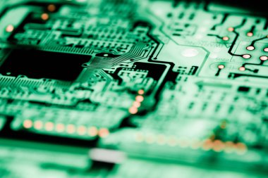 Abstract, elektronik devreler Mainboard teknoloji bilgisayar arka plan üzerinde (mantık kurulu, cpu anakart, ana kurulu, sistem kartına, mobo yakın çekim)