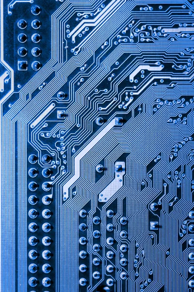 Abstract, close up of Circuits Electronic on Mainboard Technology computer background (logic board, cpu motherboard, Main board, system board, mobo ) — стоковое фото