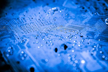 Abstract, elektronik devreler Mainboard teknoloji bilgisayar arka plan üzerinde (mantık kurulu, cpu anakart, ana kurulu, sistem kartına, mobo yakın çekim)
