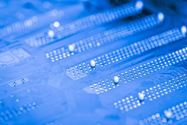 Abstract, elektronik devreler Mainboard teknoloji bilgisayar arka plan üzerine kapatalım. (mantık kurulu, cpu anakart, ana masa, sistem kartına, mobo)