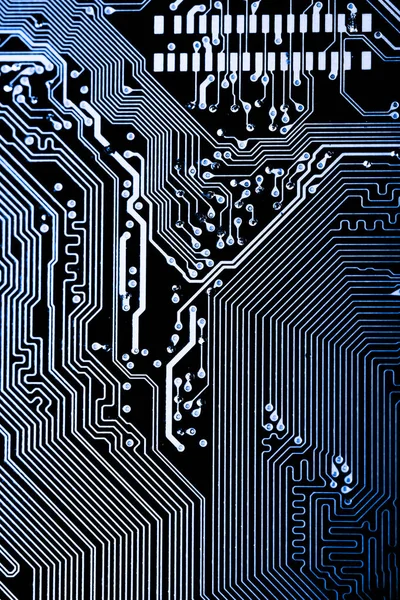 Abstract, elektronik devreler Mainboard teknoloji bilgisayar arka plan üzerine kapatalım. (mantık kurulu, cpu anakart, ana masa, sistem kartına, mobo)