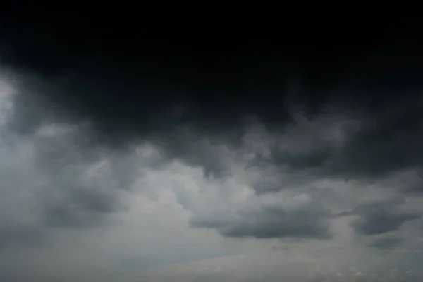 Nubi buie di tempesta con sfondo, nuvole scure prima di un temporale. — Foto Stock