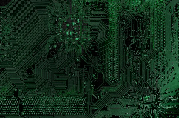 Abstract, Close up at electronic circuits, we see the technology of the mainboard, which is the important background of the computer. (logic board,cpu motherboard,Main board,system board,mobo)