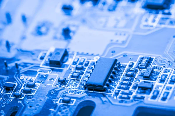 Abstract, elektronik devreler Mainboard teknoloji bilgisayar arka plan üzerine kapatalım. (mantık kurulu, cpu anakart, ana masa, sistem kartına, mobo)