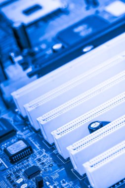 Abstract, elektronik devreler Mainboard teknoloji bilgisayar arka plan üzerine kapatalım. (mantık kurulu, cpu anakart, ana masa, sistem kartına, mobo)