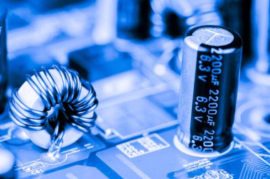 Abstract, elektronik devreler Mainboard teknoloji bilgisayar arka plan üzerine kapatalım. (mantık kurulu, cpu anakart, ana masa, sistem kartına, mobo)