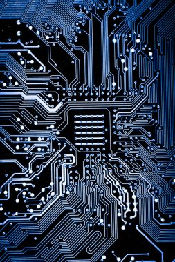 Abstract, elektronik devreler Mainboard teknoloji bilgisayar arka plan üzerine kapatalım. (mantık kurulu, cpu anakart, ana masa, sistem kartına, mobo)