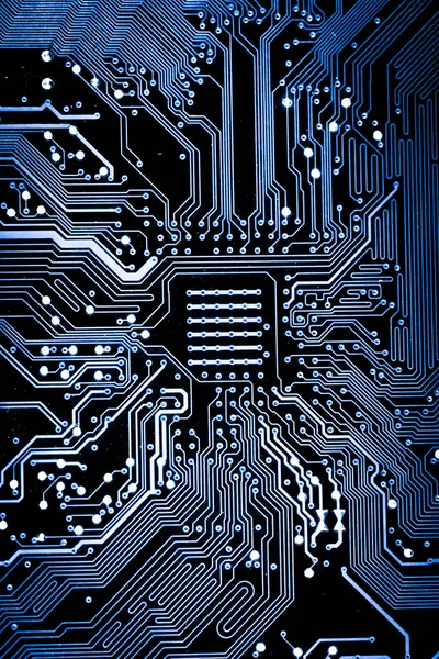 Abstract, elektronik devreler Mainboard teknoloji bilgisayar arka plan üzerine kapatalım. (mantık kurulu, cpu anakart, ana masa, sistem kartına, mobo)