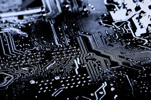 Abstract, elektronik devreler anakart bilgisayar teknoloji arka plan üzerinde yakın çekim. (mantık kurulu, cpu anakart, ana masa, sistem kartına, mobo)
