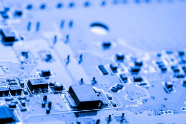 Abstract, elektronik devreler anakart bilgisayar teknoloji arka plan üzerinde yakın çekim. (mantık kurulu, cpu anakart, ana masa, sistem kartına, mobo)