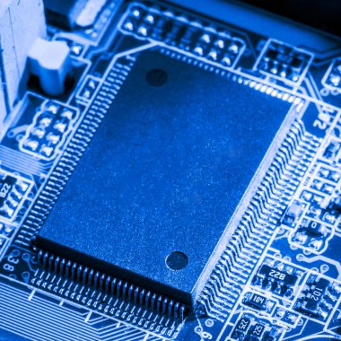 Abstract, elektronik devreler anakart bilgisayar teknoloji arka plan üzerinde yakın çekim. (mantık kurulu, cpu anakart, ana masa, sistem kartına, mobo)