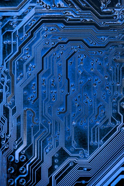 Abstract, Close up of Circuits Electronic on Mainboard computer Technology background. (логическая плата, материнская плата cpu, главная плата, системная плата, mobo ) — стоковое фото
