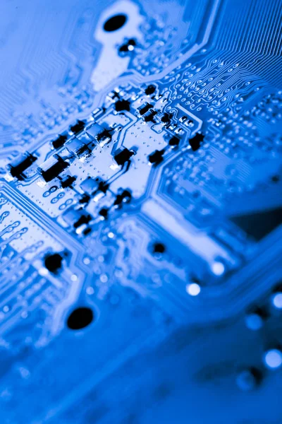 Elektronik devreler anakart bilgisayar teknoloji arka plan üzerinde kapat.