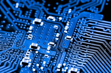 Abstract, elektronik devreler anakart bilgisayar teknoloji arka plan üzerinde yakın çekim. (mantık kurulu, cpu anakart, ana masa, sistem kartına, mobo)