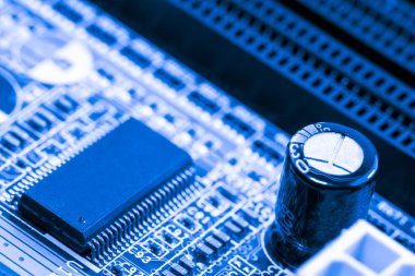 Abstract, elektronik devreler anakart bilgisayar teknoloji arka plan üzerinde yakın çekim. (mantık kurulu, cpu anakart, ana masa, sistem kartına, mobo)