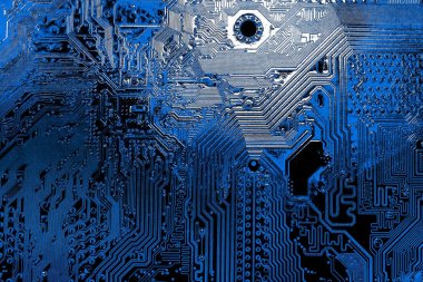 Abstract, elektronik devreler anakart bilgisayar teknoloji arka plan üzerinde yakın çekim. (mantık kurulu, cpu anakart, ana masa, sistem kartına, mobo)
