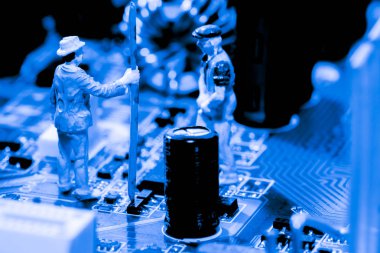 Abstract, elektronik devreler anakart bilgisayar teknoloji arka plan üzerinde yakın çekim. (mantık kurulu, cpu anakart, ana masa, sistem kartına, mobo)