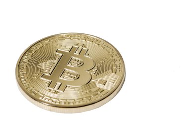 Altın Bitcoin para 