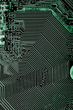 Abstract, elektronik devreler anakart bilgisayar teknoloji arka plan üzerinde yakın çekim. (mantık kurulu, cpu anakart, ana masa, sistem kartına, mobo)