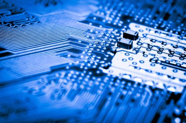 Abstract, elektronik devreler anakart bilgisayar teknoloji arka plan üzerinde yakın çekim. (mantık kurulu, cpu anakart, ana masa, sistem kartına, mobo)