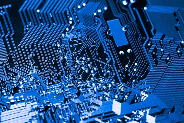 Abstract,Close up of Circuits Electronic on Mainboard computer Technology background. (logic board,cpu motherboard,Main board,system board,mobo) Stock Picture