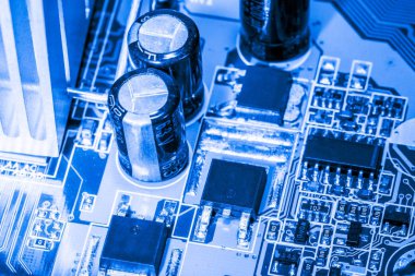 Abstract, Mainboard elektronik bilgisayar arka planı kapat. (mantık kurulu, cpu anakart, ana masa, sistem kartına, mobo)