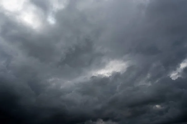 Nubi Buie Tempesta Con Sfondo Nuvole Scure Prima Temporale — Foto Stock