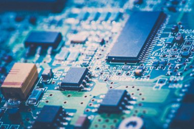 Abstract, Mainboard elektronik bilgisayar arka planı kapat. (mantık kurulu, cpu anakart, ana masa, sistem kartına, mobo)
