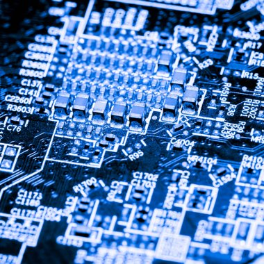 Abstract, Mainboard elektronik bilgisayar arka planı kapat. (mantık kurulu, cpu anakart, ana masa, sistem kartına, mobo)