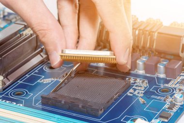 Abstract, Mainboard elektronik bilgisayar arka planı kapat. (mantık kurulu, cpu anakart, ana masa, sistem kartına, mobo)