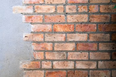 Tuğla duvar dokusu arkaplanı.