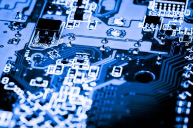 Abstract, Mainboard elektronik bilgisayar arka planı kapat. (mantık kurulu, cpu anakart, ana masa, sistem kartına, mobo)