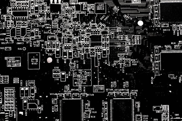 Abstract,close up of Mainboard Electronic computer background.(logic board,cpu motherboard,Main board,system board,mobo)