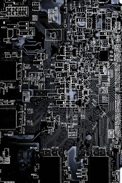 Abstract Close Mainboard Electronic Computer Background Logic Board Cpu Motherboard — Stock Photo, Image
