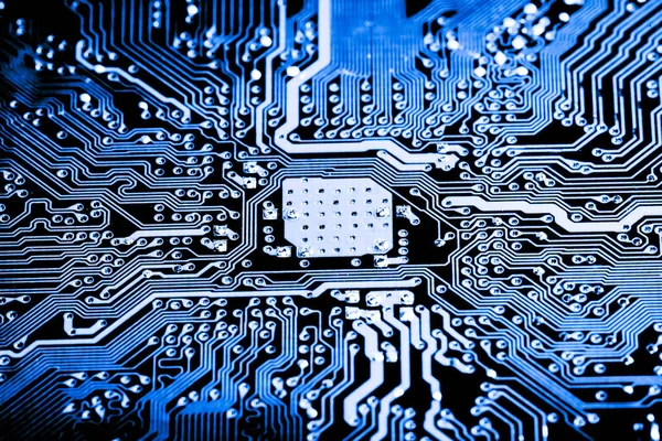 Abstract Close Mainboard Electronic Computer Background Logic Board Cpu Motherboard — Stock Photo, Image