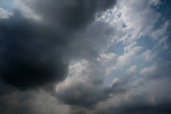 Dark Storm Clouds Background Dark Clouds Thunder Storm — Stock Photo, Image
