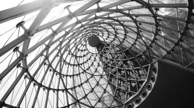 mimari siyah ve beyaz arka plan