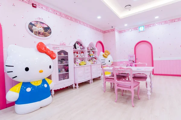 Jeju Jižní Korea Září 2016 Hello Kitty Island Muzeum Kavárny — Stock fotografie