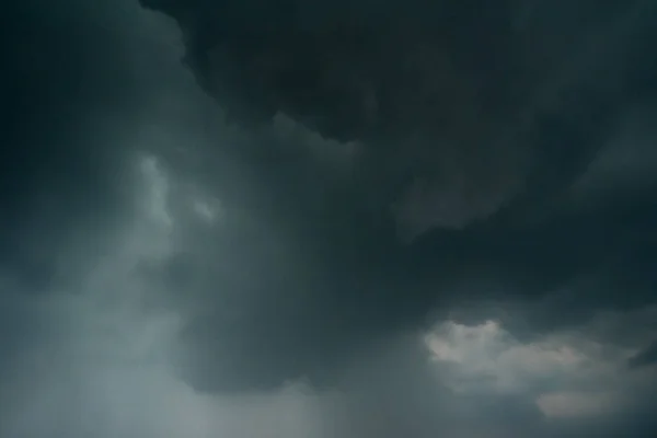 Dark Storm Clouds Background Dark Clouds Thunder Storm — Stock Photo, Image