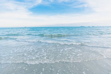 Güzel doğa deniz yaz arka plan