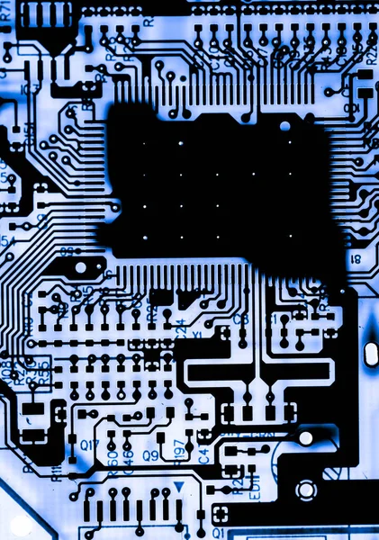 Abstract Close Mainboard Electronic Computer Background Логическая Плата Материнская Плата — стоковое фото
