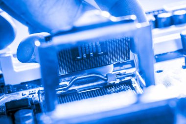 Abstract, Mainboard elektronik bilgisayar arka planı kapat. (mantık kurulu, cpu anakart, ana masa, sistem kartına, mobo)