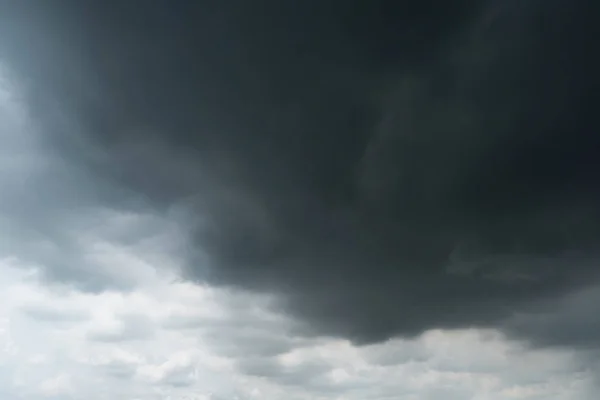 Nubi Buie Tempesta Con Sfondo Nuvole Scure Prima Temporale — Foto Stock