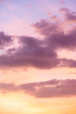 gökyüzü günbatımı arka plan, arka plan ile bulutlar.