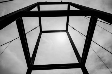 mimari siyah ve beyaz arka plan.