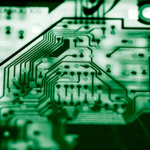 Abstract Close Mainboard Electronic Computer Background — Stock Photo, Image